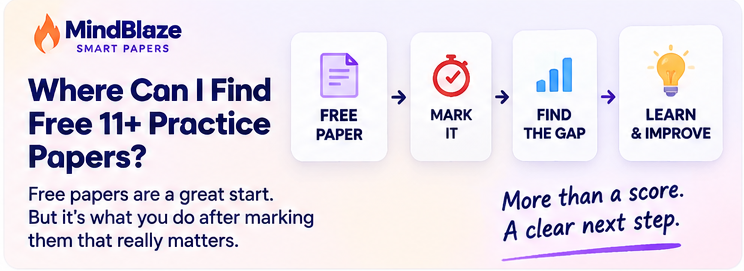 Free 11+ Practice Papers With Answers: How to Use Them Properly — MindBlaze Smart Papers