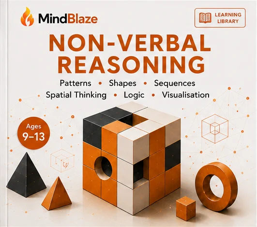 MindBlaze Non-Verbal Reasoning practice collection cover