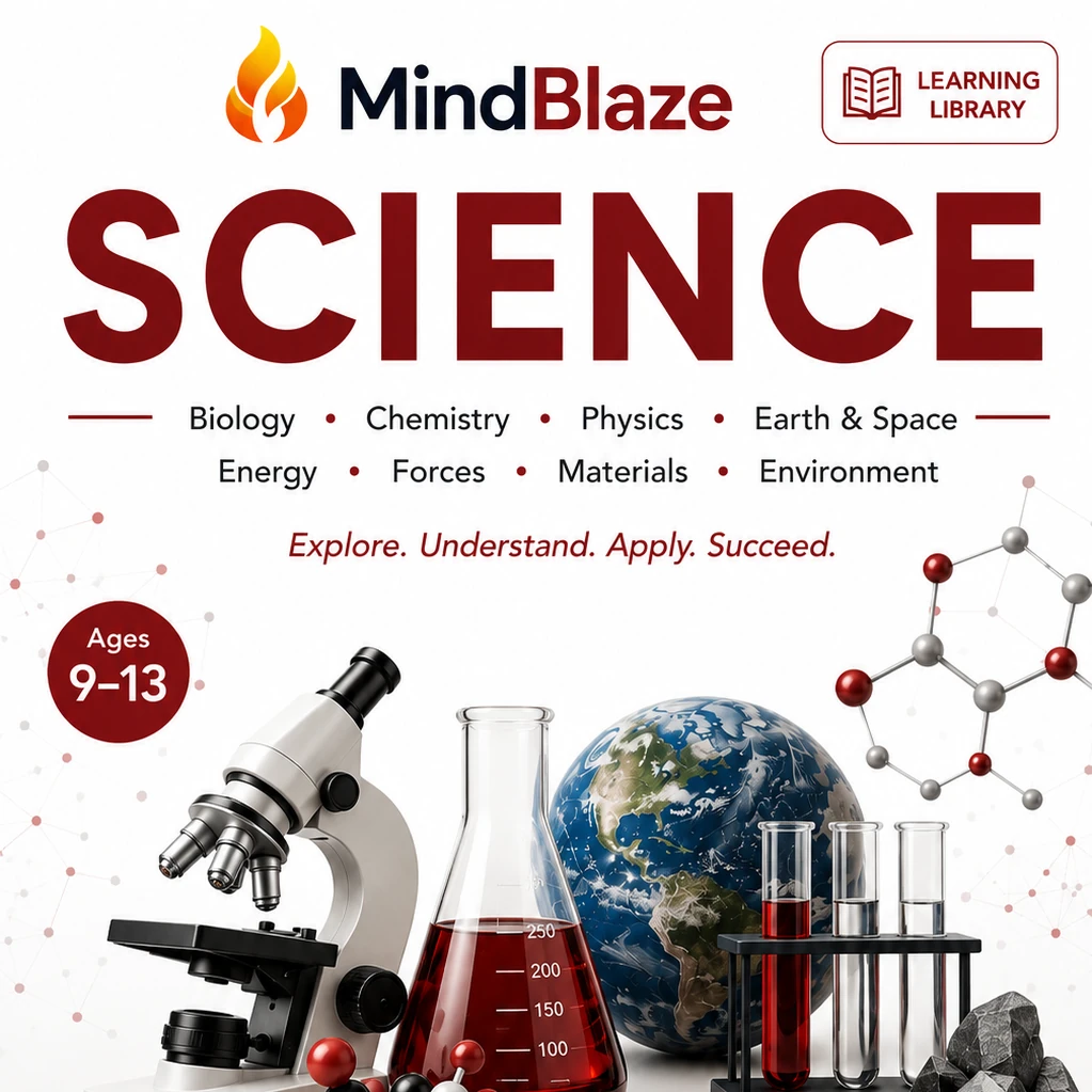 MindBlaze Science complete book cover